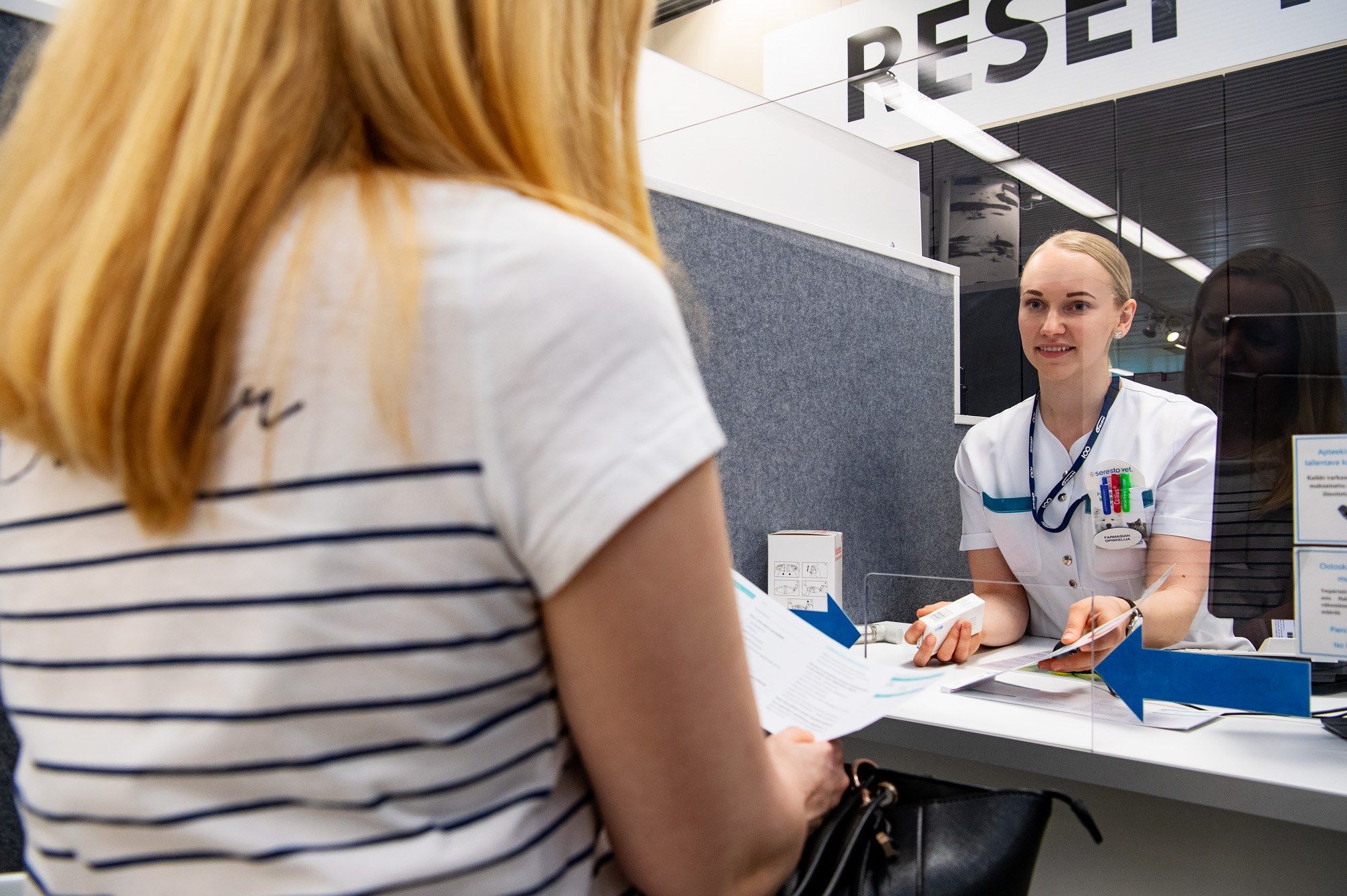 Asiakaspalvelutilanne Itä-Suomen yliopiston apteekissa